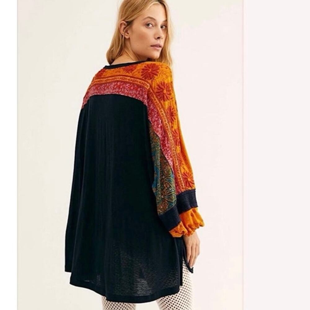 Free People Tripoli tunic top Large